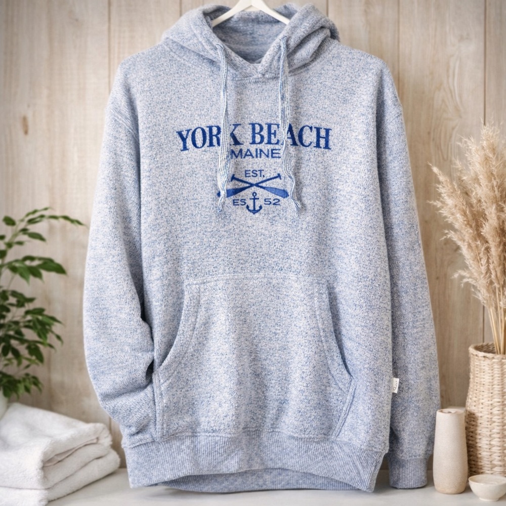 York, ME hooded sweatshirt - size medium